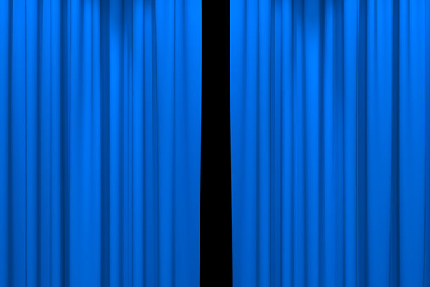 豪华舞台或窗帘，逼真的3D插图图片下载