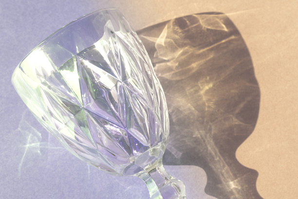 发光水晶眼镜和复印空间图片下载