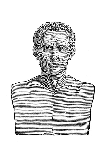 罗马执政官、元老和演说家霍尔腾休斯半身像图片下载