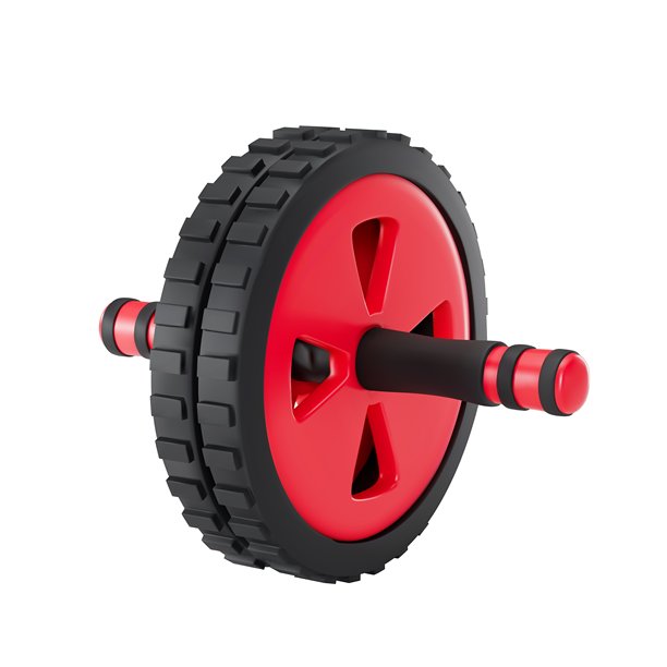 腹肌轮图标。孤立白色背景上的3D矢量插图图片下载