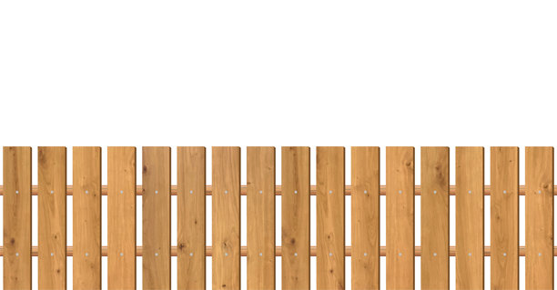 木制农场栅栏矢量背景，逼真的深色木桩，带橡木纹理，用于花园或田野的木板屏障，乡村庭院围栏图片下载