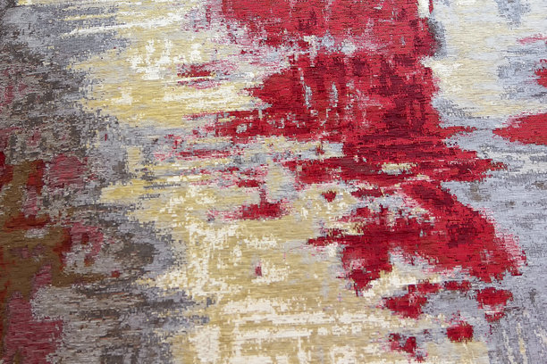 一块现代奇特的地毯碎片图片下载