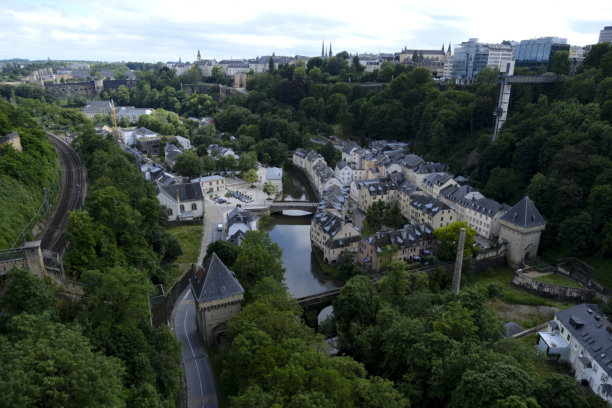 佩特鲁斯山谷，卢森堡图片下载