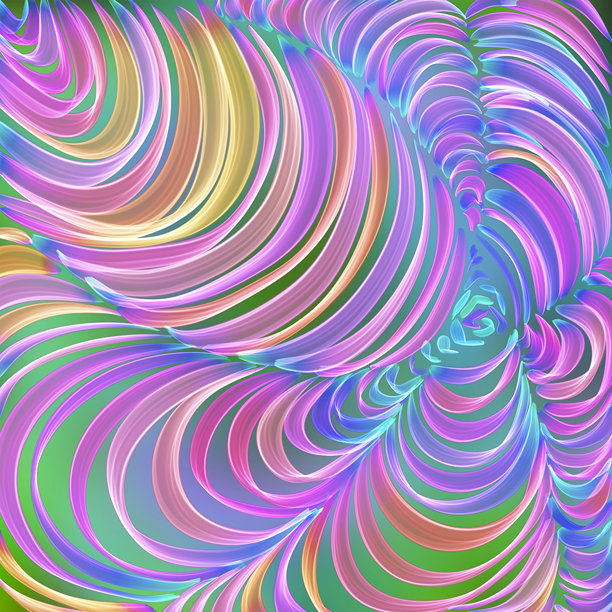 明亮而节日气氛浓厚的抽象背景，呈现粉色、蓝色和金色的旋转柔和色彩。这种模糊的设计非常适合面料印刷，并可广泛应用于亚马逊销售的生产中。图片下载