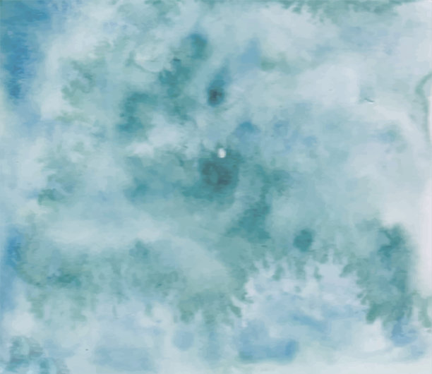 抽象水彩背景 - 绿色，浅蓝色。图片下载