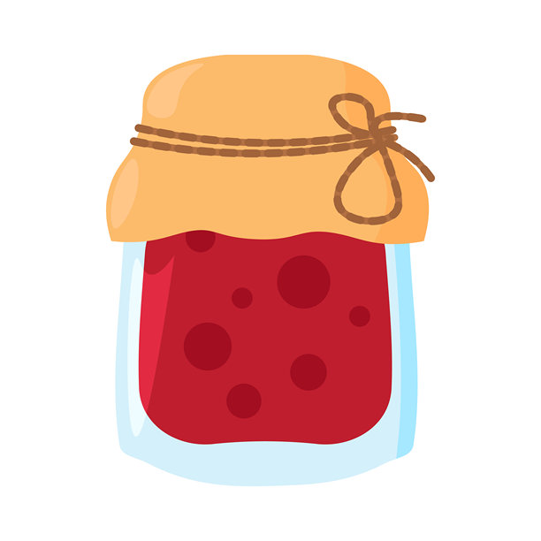 自制果酱玻璃罐盖上盖子图片下载