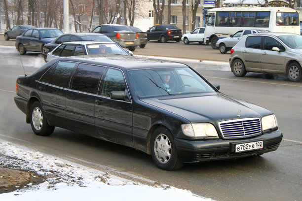 奔驰W140 S600客车图片下载