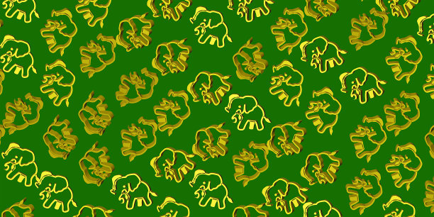 世界动物日问候插画。3 d渲染。图片下载