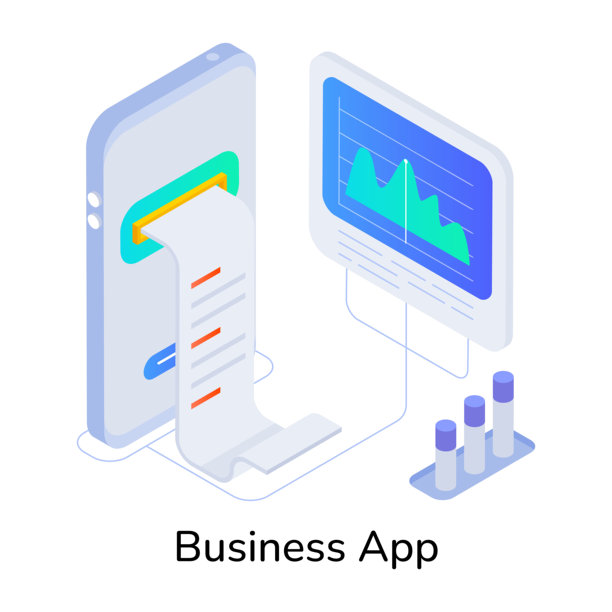2.5D风格的商业App图标图片下载