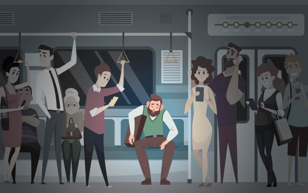 疲惫的人。低能量的经理或懒惰角色的睡眠放松姿势，精确的矢量卡通背景插图图片下载