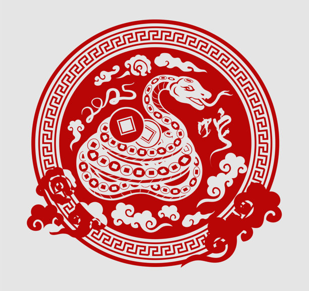 2025年中国新年快乐，蛇年。图片下载