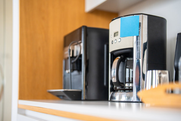 办公室咖啡机附注图片下载