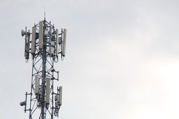 手机信号塔。图片下载