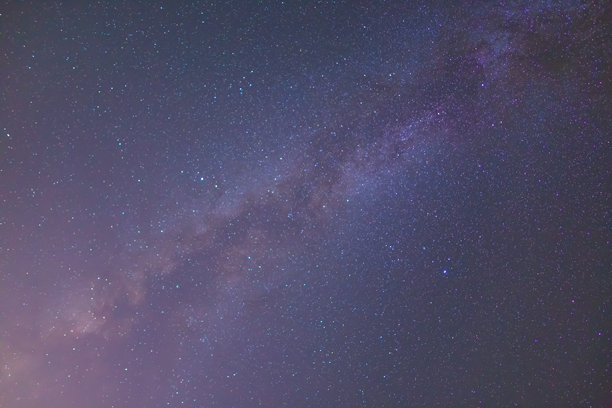 夜空星辰背景下的银河图片下载