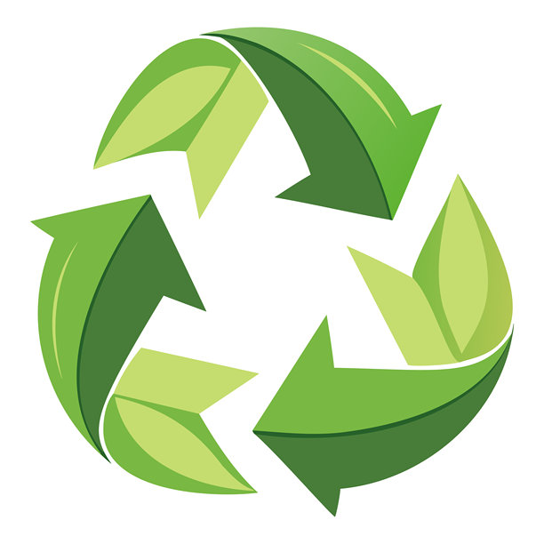 生态回收绿色符号插图图片下载