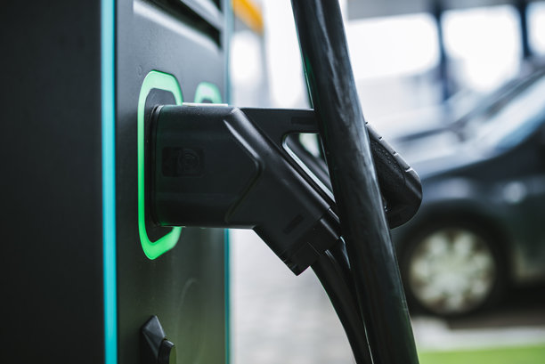 充电站或电动车充电站图片下载