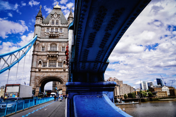 伦敦塔桥历史建筑特征，建筑细节，英国伦敦东区南华克图片下载