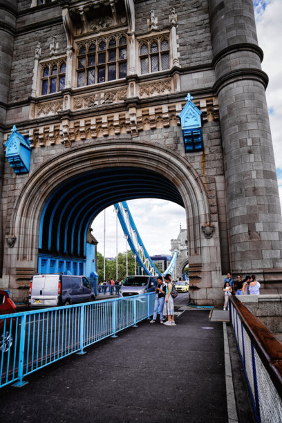 伦敦塔桥历史建筑特征，建筑细节，英国伦敦东区南华克图片下载