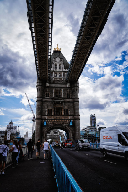 伦敦塔桥历史建筑特征，建筑细节，英国伦敦东区南华克图片下载