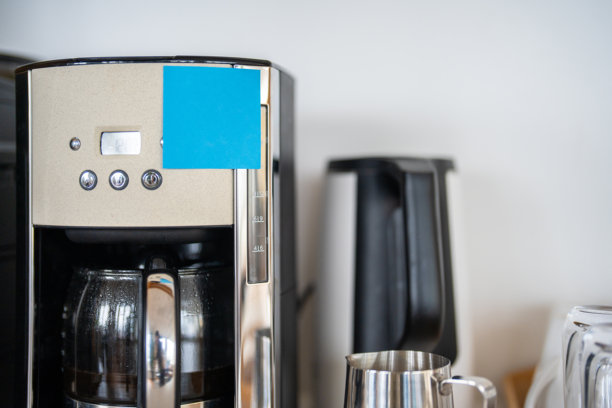 办公室咖啡机的提示图片下载