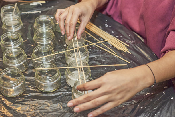 制作自制蜡烛图片下载