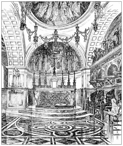 19世纪建筑：巴滕霍尔山图片下载