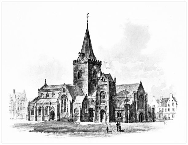 19世纪建筑：珀斯圣约翰教堂图片下载