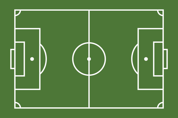足球场或体育场。运动比赛的框架。矢量插图。图片下载