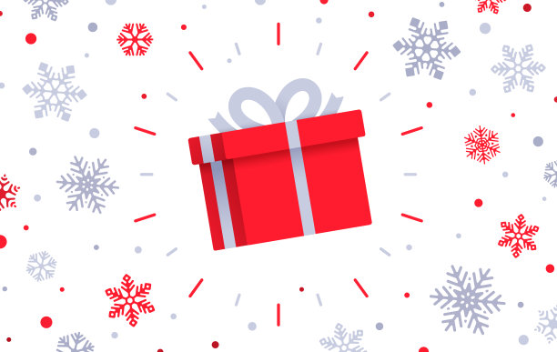 节日购物礼物赠送背景图片下载
