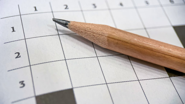 思维游戏。填字游戏挑战。图片下载