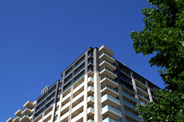 公寓（住宅楼）的建筑照片图片下载