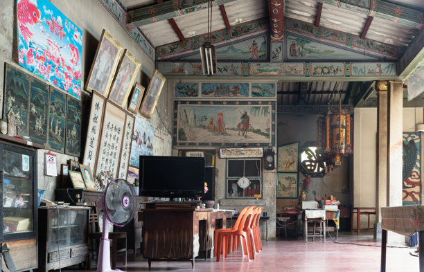 普塔蒙通圣坛或孙悟空神殿的内部。图片下载