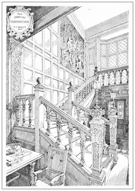 19世纪建筑：沃纳姆法院图片下载