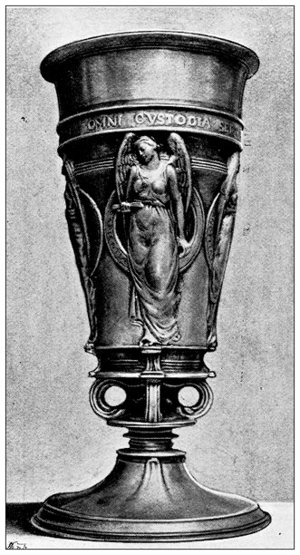 19世纪雕塑：洗礼杯，弗洛伦斯·H·斯蒂尔图片下载