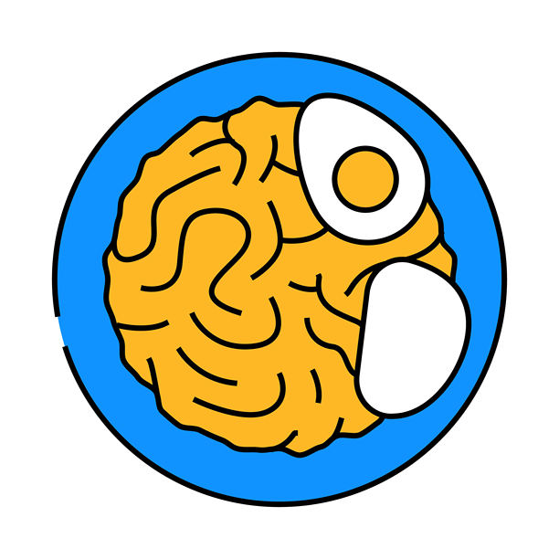 韩式拉面图标彩色插图图片下载