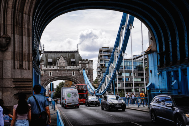 伦敦塔桥历史建筑特征，建筑细节，英国伦敦东区南华克图片下载