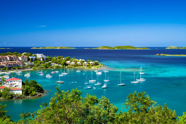 克鲁兹湾，圣约翰岛图片下载