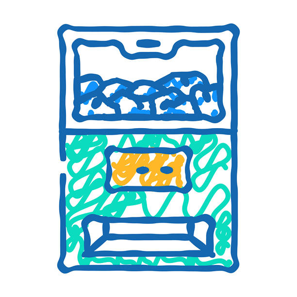 冰块机 餐厅设备 图标 涂鸦 插图图片下载