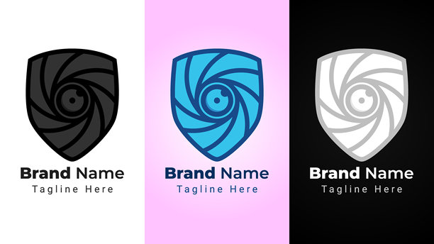 盾牌相机标志图片下载