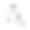 复古风格的手绘矢量插图，适用于贺卡、T恤、海报等。颜色有黄色、绿色、白色和粉色。方形图案中包含房子、树、花朵和月亮，带有民族风格的装饰。图片下载