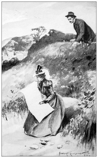 情侣古董照片图片下载