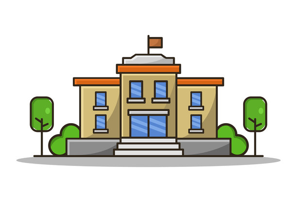 插图学校图片下载