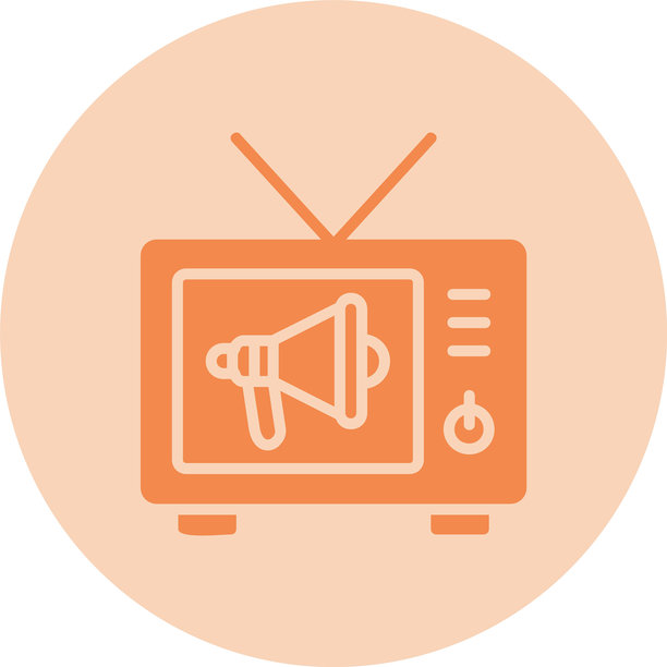 宣传图形圆形渐变图标图片下载