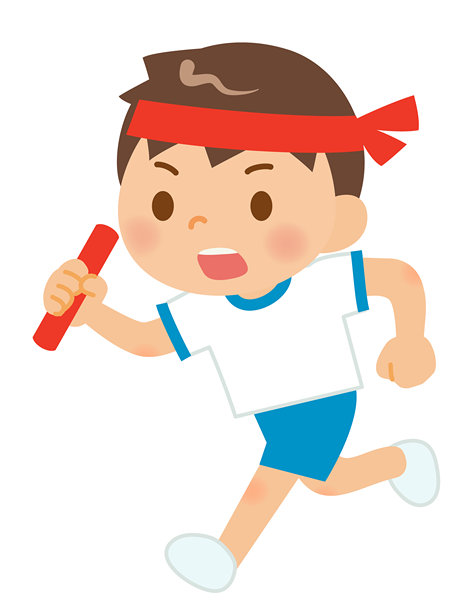 男孩们参加接力赛图片下载