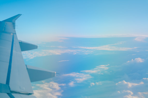 从飞机上看到的冰岛风景图片下载