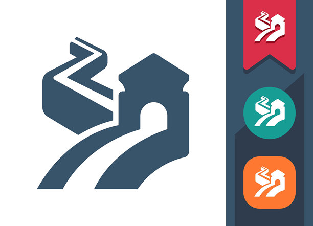 中国长城图标图片下载