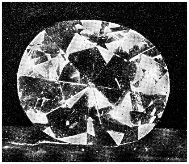 古董图像：科伊诺尔钻石的重新切割图片下载