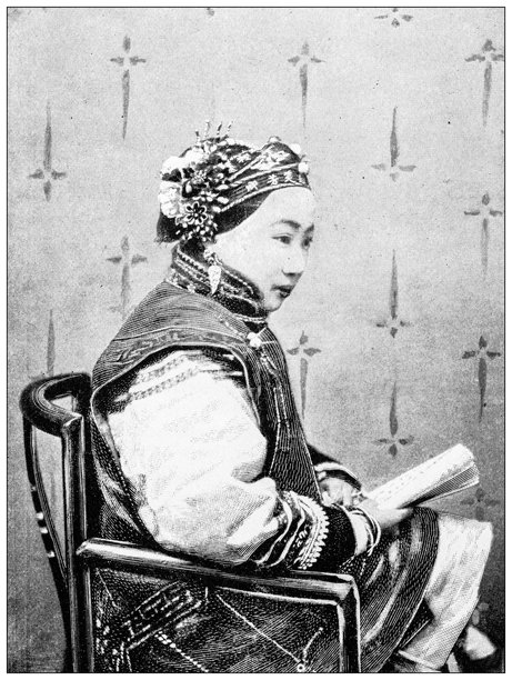 古董图像：美国的日本人肖像图片下载