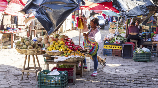 尼加拉瓜格拉纳达城市景观图片下载