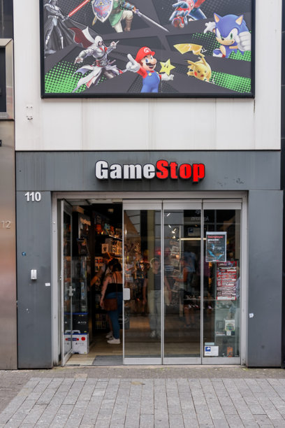 科隆Gamestop的店面标识图片下载